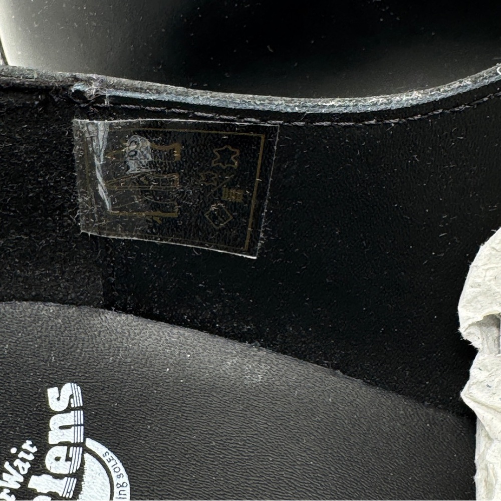 Dr. Martens 8065 II Core Bex Platform Mary Janes Black Smooth Leather Size 7 - Picture 7 of 12